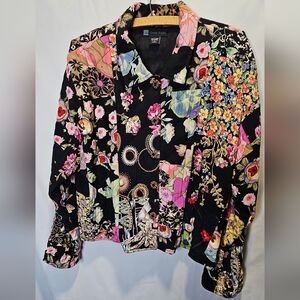 90s Floral Patchwork Jacket
